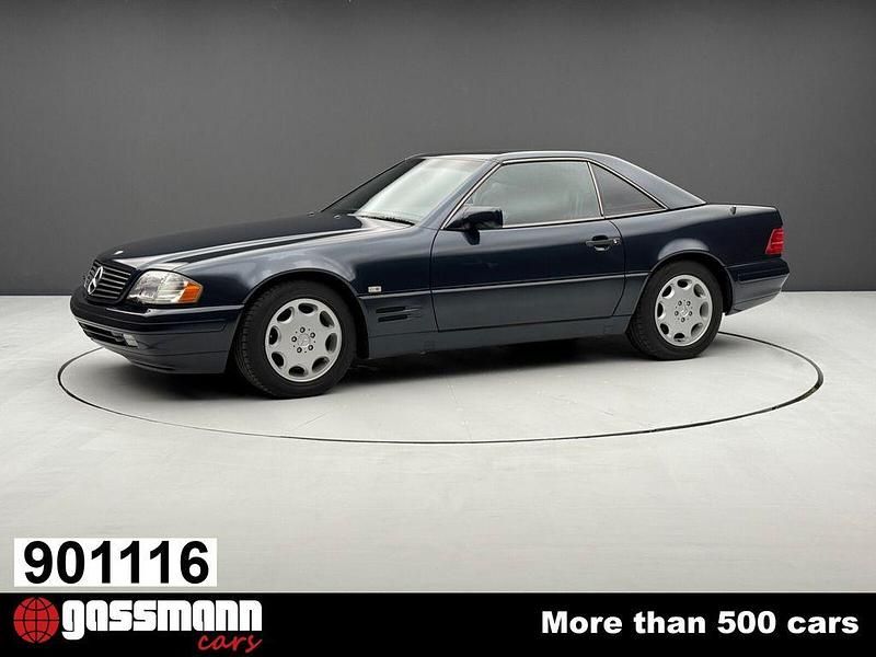 Schwarz Gebraucht 1996 Mercedes SL320 Cabrio | 26.990 € (Fairer Preis) - Bild 1/4