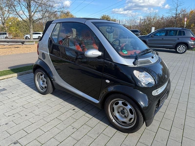 Schwarz Gebraucht 2004 Smart ForTwo Cabrio Passion Cabrio | 1.100 € (Superpreis) - Bild 1/4