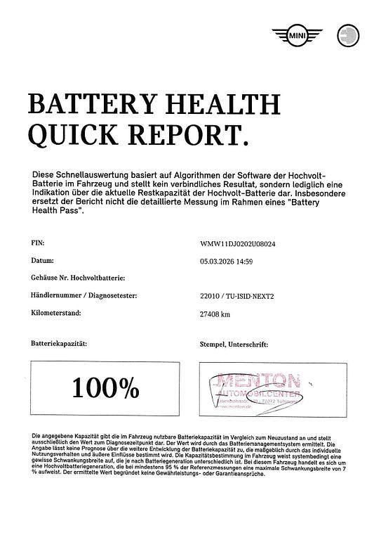 Gebraucht Mini Cooper SE Classic 135 kW (184 PS) 2023 Blau Kleinwagen