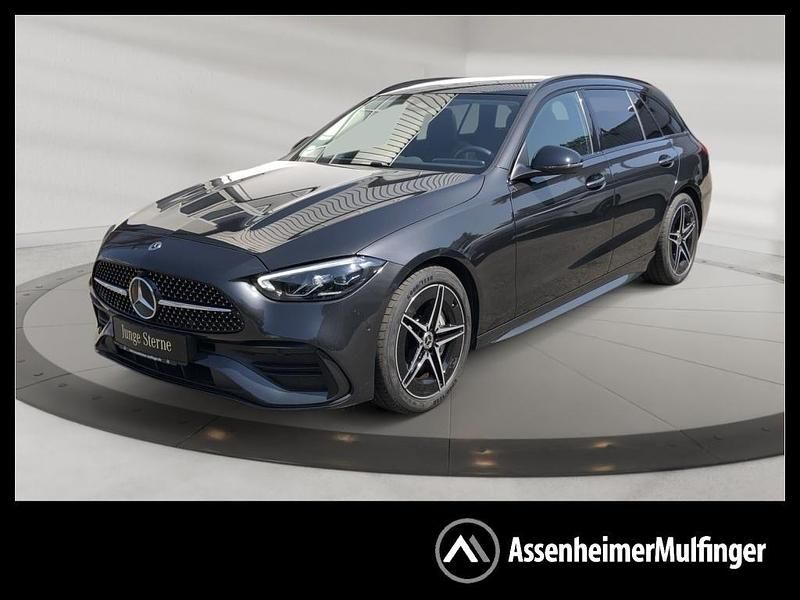 Grau Gebraucht 2024 Mercedes C180 AMG Limousine | 36.411 € (Fairer Preis) - Bild 1/4