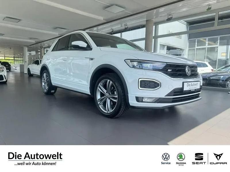 Pure white (weiß) Gebraucht 2021 VW T-Roc Sportline SUV | 23.998 € (Etwas zu teuer) - Bild 1/4