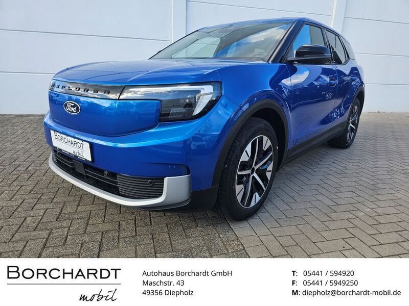 Blau Neu 2025 Ford Explorer Extended Range SUV | 42.980 € (Superpreis) - Bild 1/4