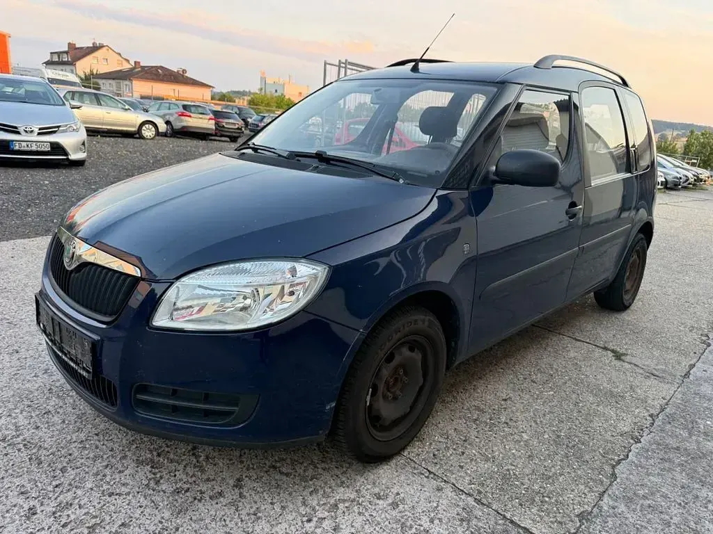 Gebraucht Skoda Roomster Plus Edition 69 PS (50 kW) 2009 Blau Van / Kleinbus