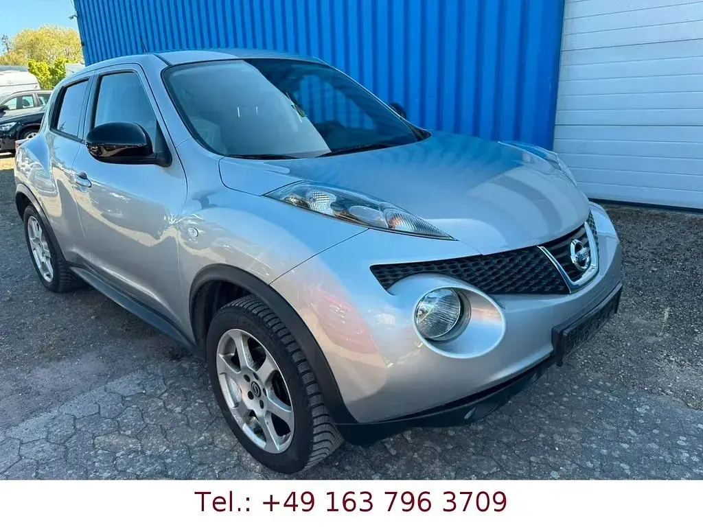 Second-hand Nissan Juke Acenta 117 CP (86 kW) 2014 Argintiu SUV