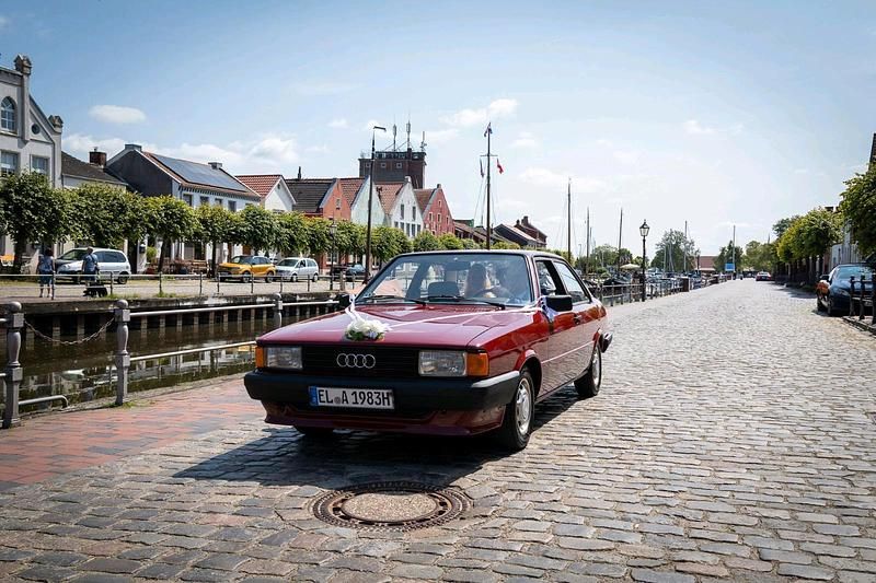 Rot Gebraucht 1983 Audi 80 Limousine | 5.400 € - Bild 1/4