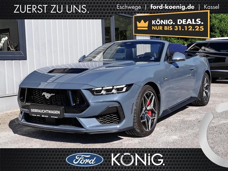 Blau Gebraucht 2024 Ford Mustang GT Cabrio | 58.690 € (Teuer) - Bild 1/4