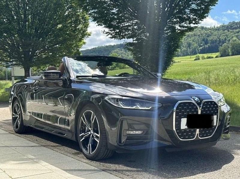 Schwarz Gebraucht 2021 BMW 430 Cabriolet M Sport Cabrio | 40.800 € (Fairer Preis) - Bild 1/4