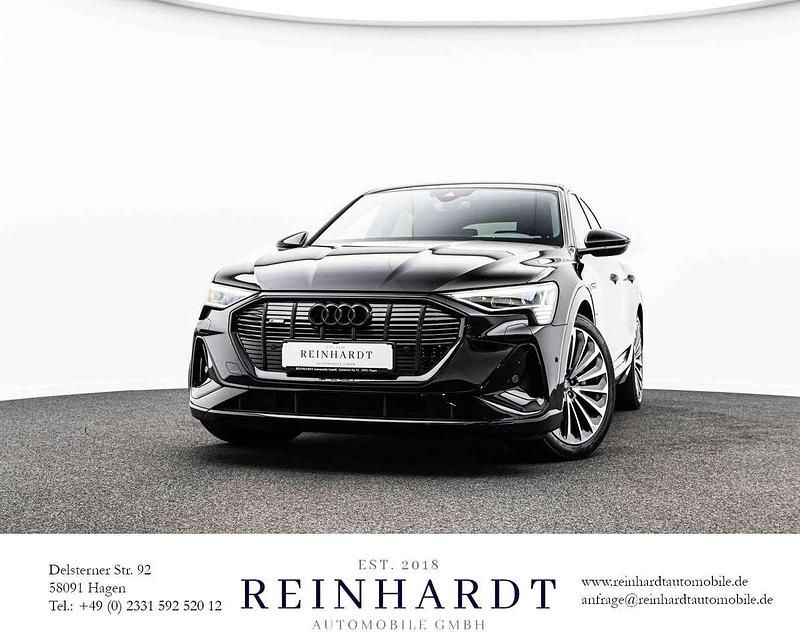 Brillantschwarz Gebraucht 2022 Audi e-tron Sportback S-Line SUV | 35.550 € (Superpreis) - Bild 1/3
