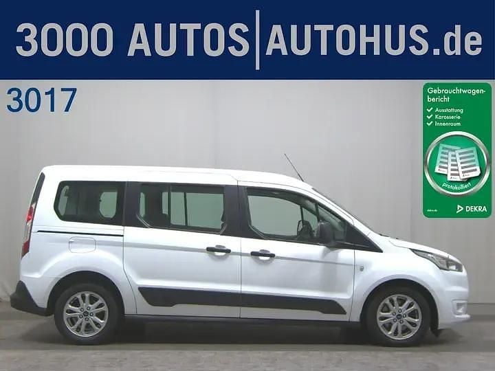 Blau Gebraucht 2020 Ford Tourneo Custom Titanium X Van / Kleinbus | 31.980 € (Superpreis) - Bild 1/4
