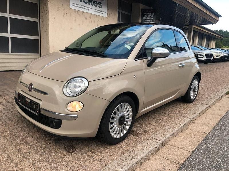 Beige Gebraucht 2014 Fiat 500 Lounge | 7.990 € (Guter Preis) - Bild 1/4