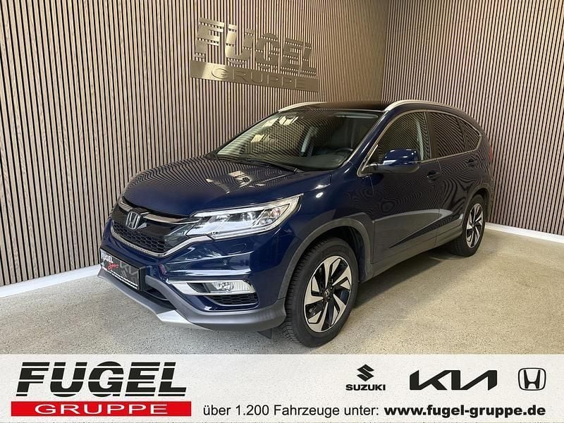 Ddep ocean blue Gebraucht 2015 Honda CR-V Executive SUV | 17.995 € (Fairer Preis) - Bild 1/4