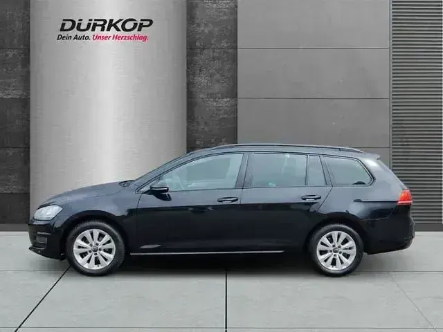 Gebraucht VW Golf VII Comfortline 86 PS (63 kW) 2014 Schwarz Kombi