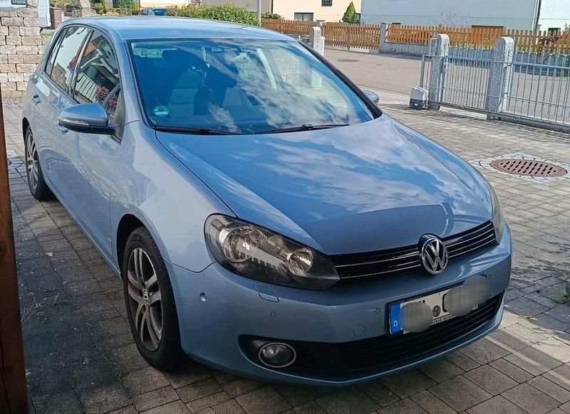 Blau Gebraucht 2008 VW Golf VI Comfortline Limousine | 3.400 € (Superpreis) - Bild 1/4