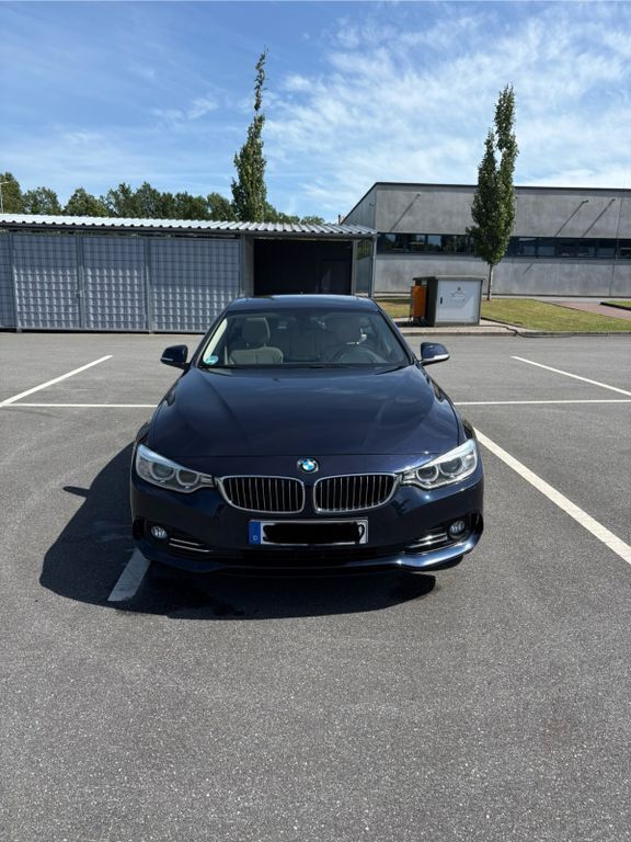 Blau Gebraucht 2015 BMW 420 Gran Coupé Luxury Line Coupé | 22.000 € (Fairer Preis) - Bild 1/4