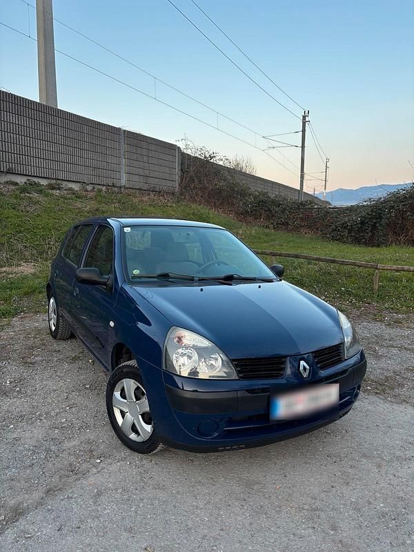Gebraucht Renault Clio II 75 PS (55 kW) 2006 Blau Kleinwagen
