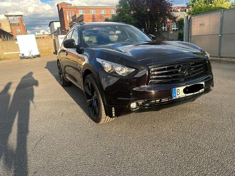 Schwarz Gebraucht 2015 Infiniti QX70 SUV | 11.900 € (Guter Preis) - Bild 1/4