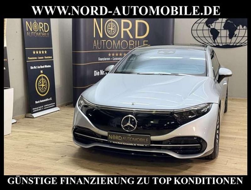 Grau Gebraucht 2022 Mercedes EQS450+ Limousine | 52.900 € (Guter Preis) - Bild 1/3