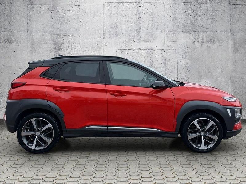 Gebraucht Hyundai Kona Premium 177 PS (130 kW) 2019 Orange SUV