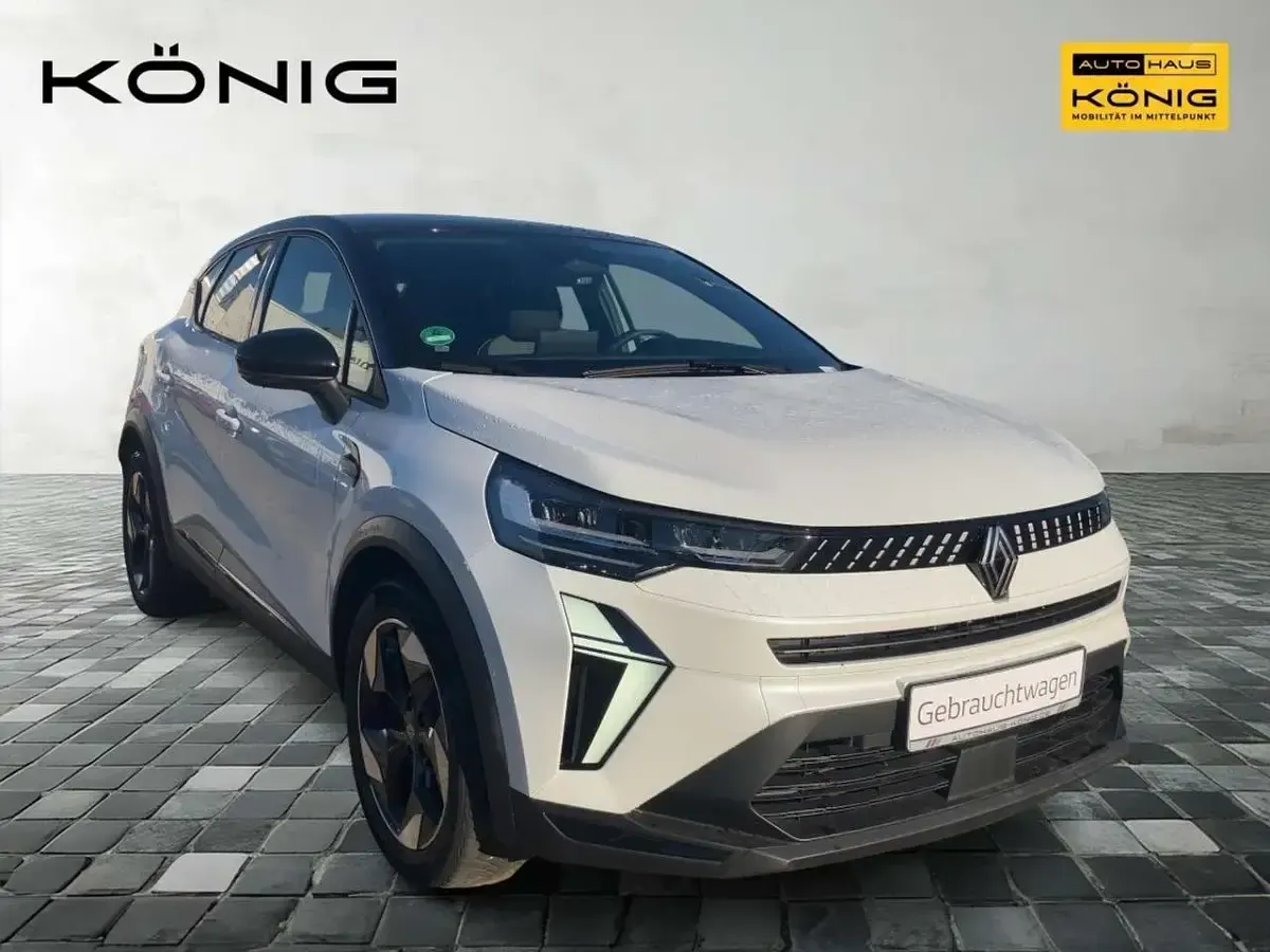 Gebraucht Renault Captur Techno 158 PS (116 kW) 2024 Perlmuttweiss  dach black pe SUV