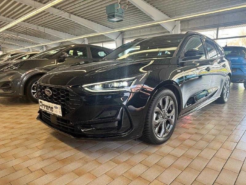Gebraucht Ford Focus ST-Line X 155 PS (114 kW) 2024 Obsidianschwarz metallic Kombi