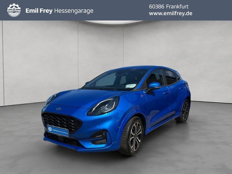 Desert island blue metallic Neu 2024 Ford Puma ST-Line X SUV | 24.950 € (Guter Preis) - Bild 1/4