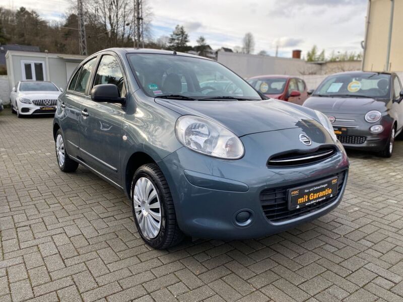 Grau Gebraucht 2011 Nissan Micra Acenta Kleinwagen | 2.999 € (Fairer Preis) - Bild 1/4