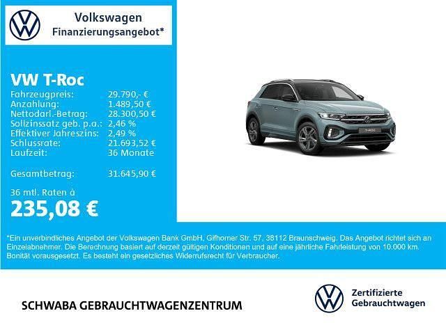 Gebraucht VW T-Roc R-line 150 PS (110 kW) 2025 Blau SUV