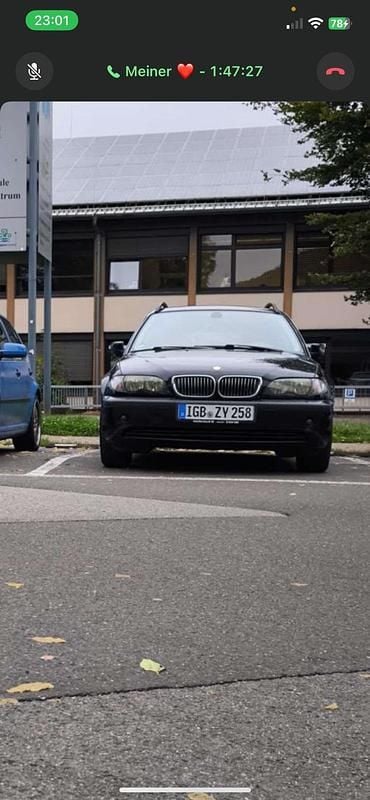 Schwarz Gebraucht 2004 BMW 316 Kombi | 2.500 € (Teuer) - Bild 1/4