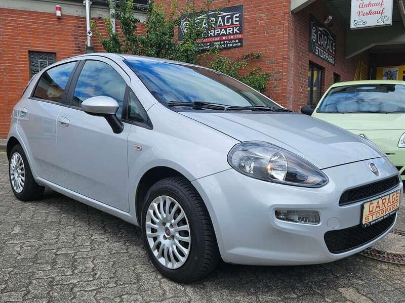 Silber Gebraucht 2013 Fiat Punto Evo Pop Kleinwagen | 3.999 € (Fairer Preis) - Bild 1/4