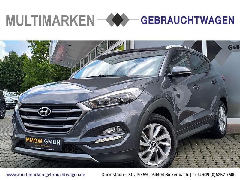 Grau Gebraucht 2015 Hyundai Tucson Intro Edition SUV | 12.990 € (Fairer Preis) - Bild 1/4