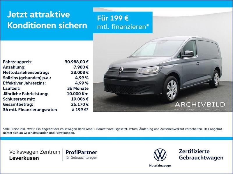 Gebraucht VW Caddy Maxi 102 PS (75 kW) 2025 Grau Van / Kleinbus