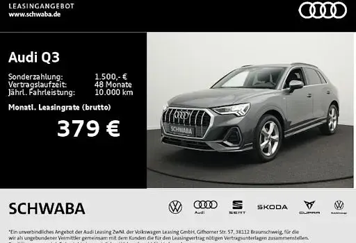 Gebraucht Audi Q3 S-Line 150 PS (110 kW) 2023 Grau SUV