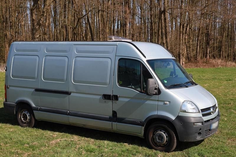 Gebraucht Opel Movano 2007 Silber Van / Kleinbus
