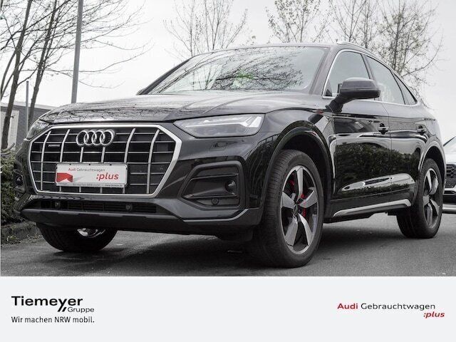 Mythosschwarz metallic Gebraucht 2024 Audi Q5 Sportback Ambiente SUV | 47.790 € (Superpreis) - Bild 1/4