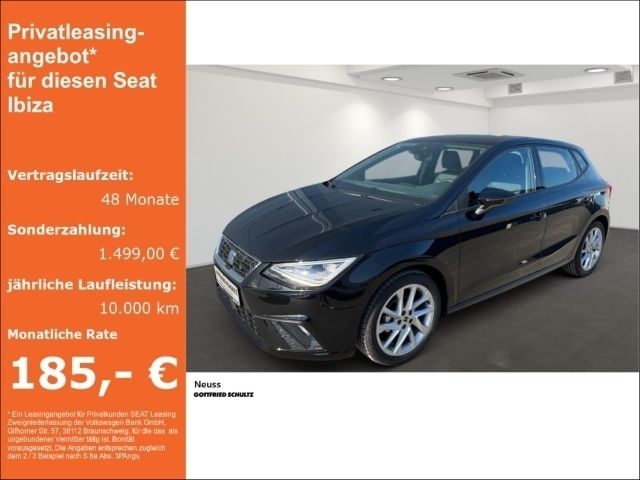 Schwarz Gebraucht 2024 Seat Ibiza FR Kleinwagen | 18.980 € (Fairer Preis) - Bild 1/4