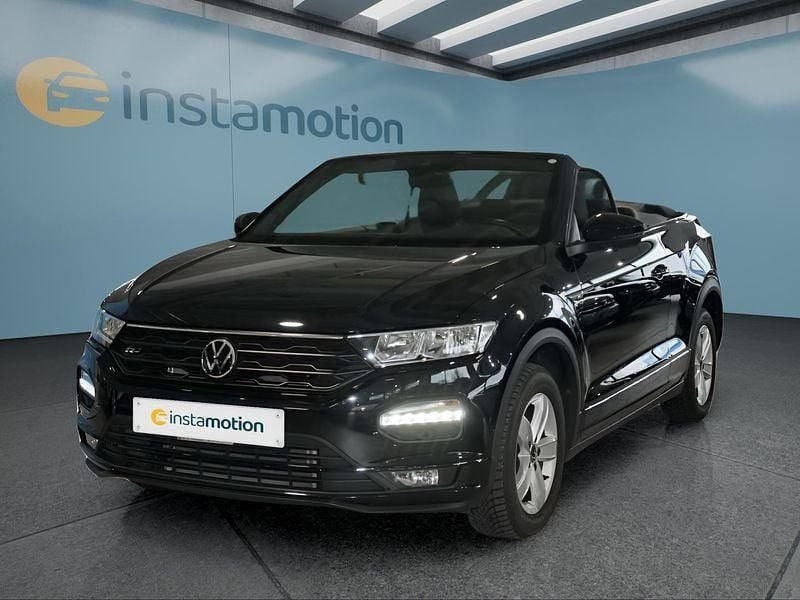 Gebraucht VW T-Roc Cabriolet 150 PS (110 kW) 2021 Schwarz Cabrio