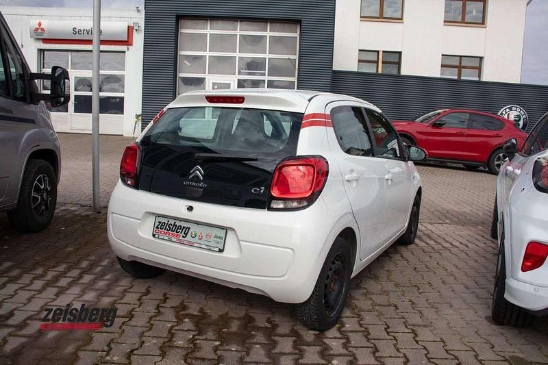 Gebraucht Citroën C1 SELECTION 69 PS (50 kW) 2018 Weiss Kleinwagen