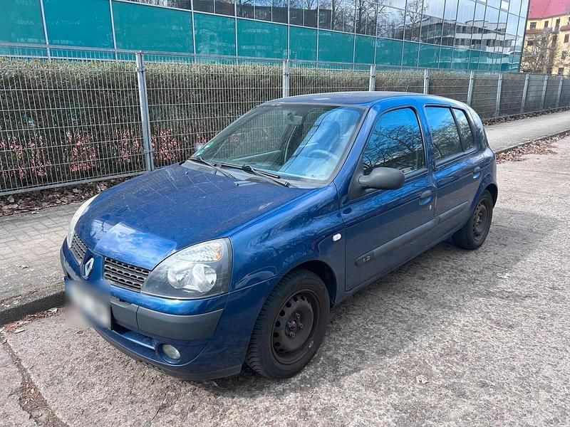 Gebraucht Renault Clio II 60 PS (44 kW) 2003 Blau Kleinwagen