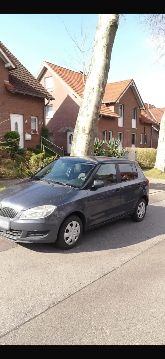 Gebraucht Skoda Fabia 64 PS (47 kW) 2010 Grau Kleinwagen