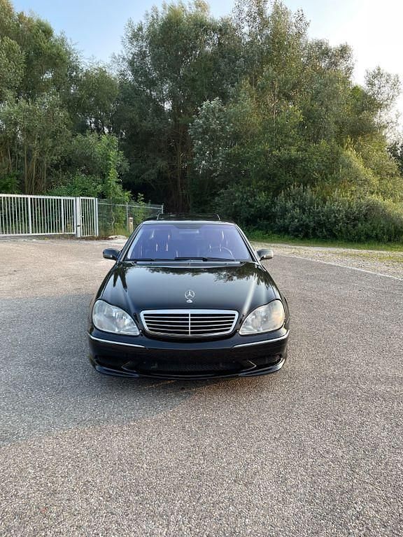Schwarz Gebraucht 2001 Mercedes S500 Limousine | 9.900 € (Fairer Preis) - Bild 1/4