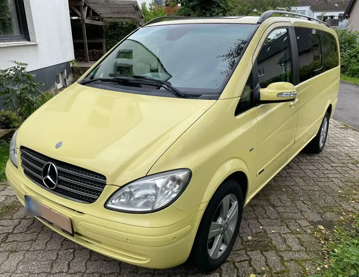 Gebraucht Mercedes Viano 204 PS (150 kW) 2007 Gelb Van / Kleinbus