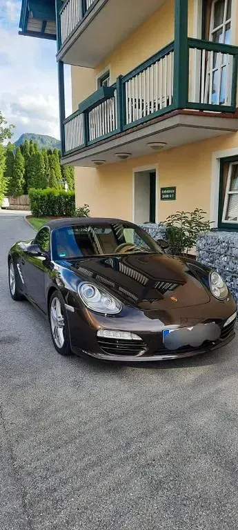 Gebraucht Porsche Boxster 256 PS (188 kW) 2009 Braun Cabrio
