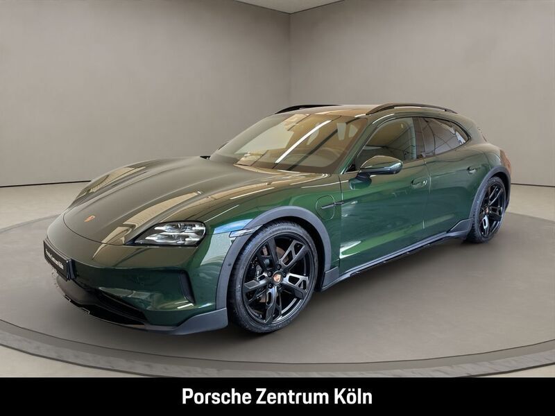 Gruen Gebraucht 2024 Porsche Taycan 4S Cross Turismo Limousine | 129.800 € - Bild 1/4