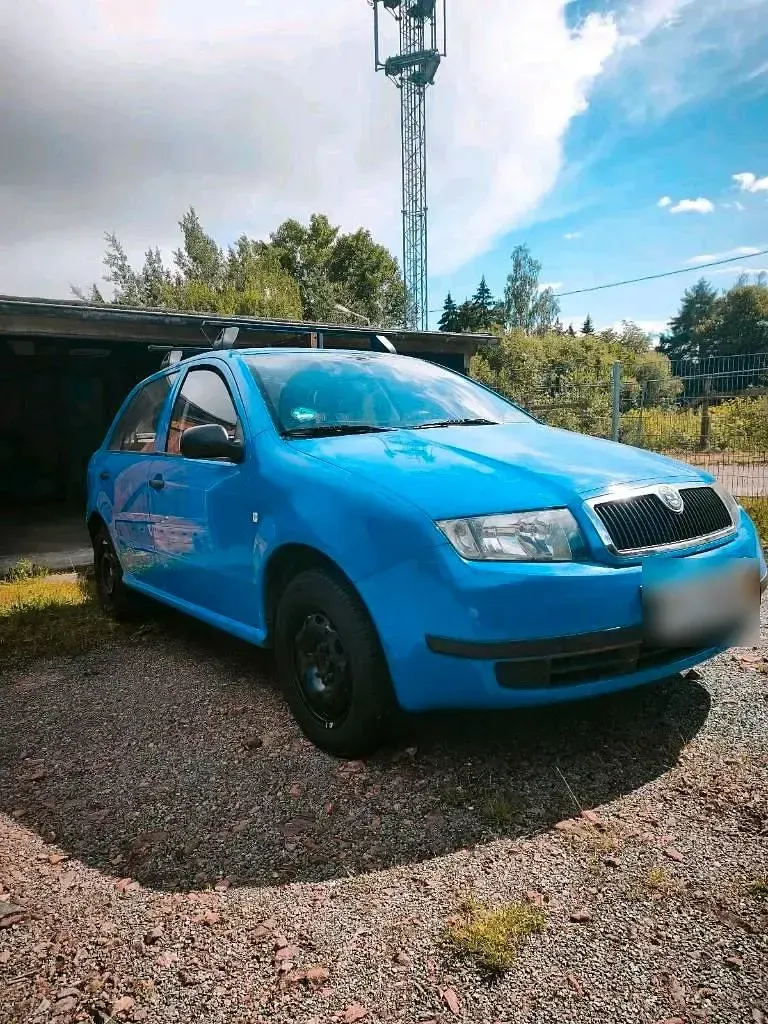 Gebraucht Skoda Fabia 54 PS (39 kW) 2004 Blau Kombi