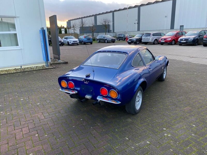 Gebraucht Opel GT 90 PS (66 kW) 1969 Blau metallic Coupé