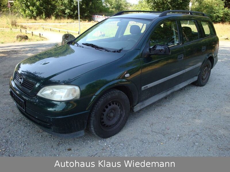 Gebraucht Opel Astra 101 PS (74 kW) 2001 Grün Kombi