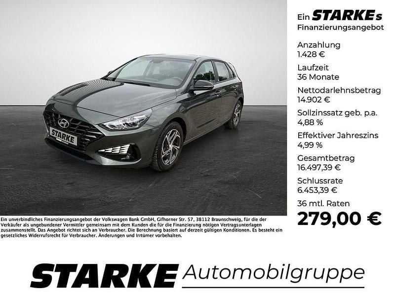 Grau Gebraucht 2022 Hyundai i30 Edition 30 Limousine | 16.330 € (Fairer Preis) - Bild 1/4