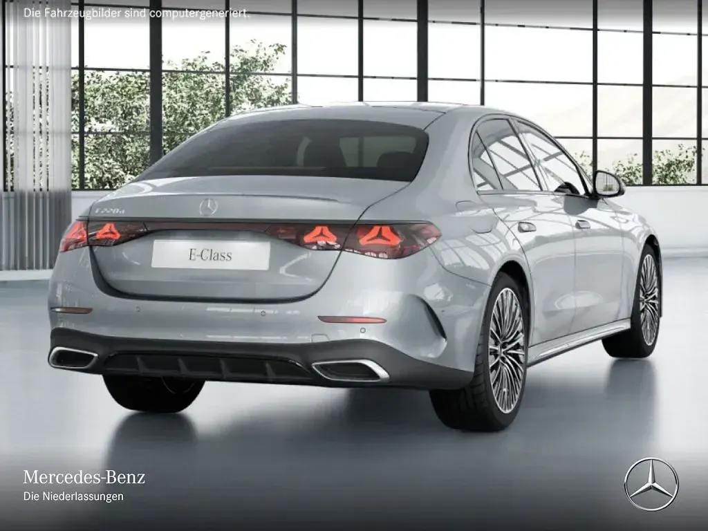 Gebraucht Mercedes E220 AMG line 197 PS (144 kW) 2026 Silber Limousine