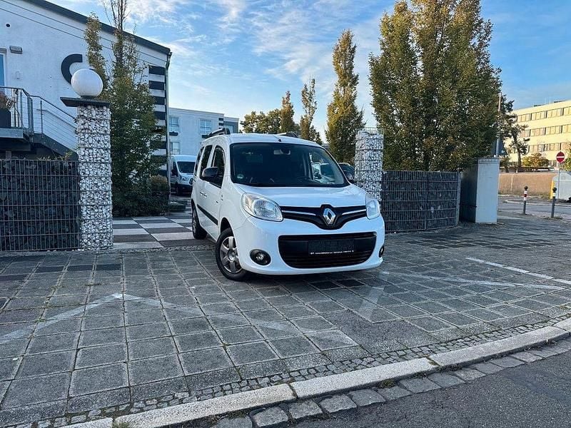 Weiß Gebraucht 2015 Renault Kangoo Happy Family Van / Kleinbus | 7.589 € (Superpreis) - Bild 1/4