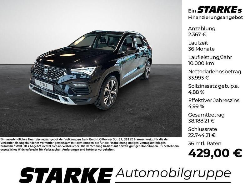 Neu Seat Ateca Xperience 150 PS (110 kW) 2025 Magic schwarz metallic SUV